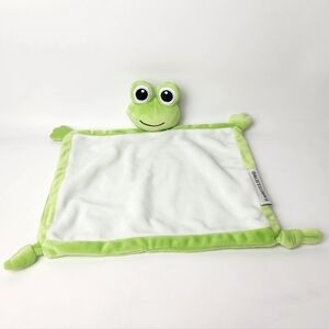 Blankets and Beyond Lovey Security Blanket Frog Green Plush